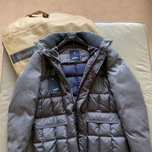 Harry Rosen Men’s Joop down filled jacket Sz 44 - Picture 5 of 8